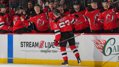 Jesper Bratt har hittat målformen för Devils lagom till OS