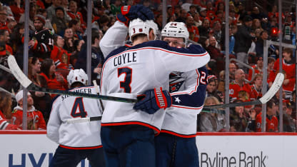 Coyle earns 2nd career hat trick