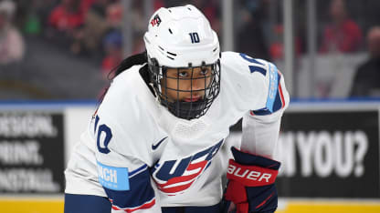 Laila Edwards to become 1st Black woman to play for USA Olympic hockey team