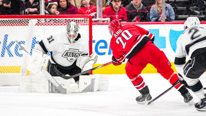 Los Angeles Kings Carolina Hurricanes game recap February 1 2026
