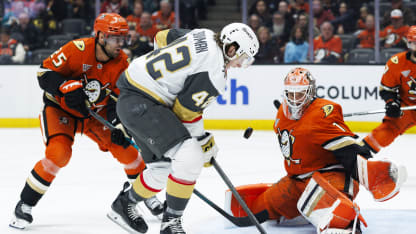 Dostal's toe save on Bowman