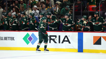 Kaprizov connects with Hughes