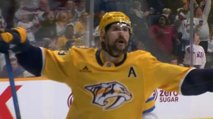 STL@NSH: Forsberg scores goal against Joel Hofer