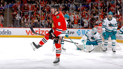 San Jose Sharks Chicago Blackhawks game recap February 2 2026