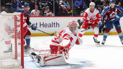 Detroit Red Wings Colorado Avalanche game recap February 2 2026