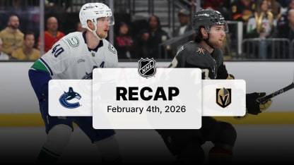 VAN at VGK | Recap