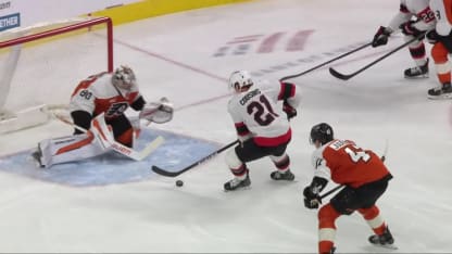 OTT@PHI: Vladar with a great save against Nick Cousins