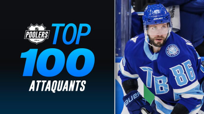 Poolers : Le top-100 des attaquants