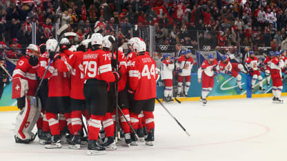 Switzerland celebrates for SUI CZE recap Feb 15 26