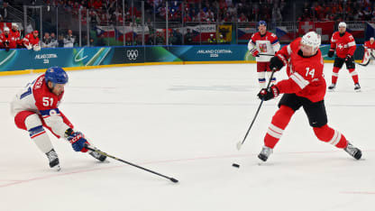 Kukan OT goal shot SUI CZE recap Feb 15 26