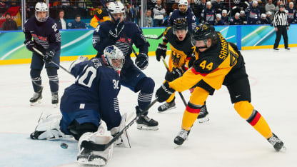 Samanski goal vs France Feb 17 26