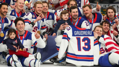 Team USA ehrt Johnny Gaudreau nach Goldmedaillengewinn