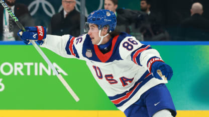 New Jersey Devils teammates thrilled watching Jack Hughes clinch gold for USA