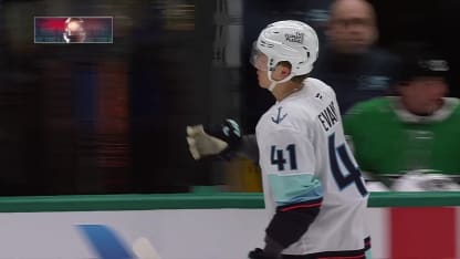 Evans starts the Kraken in the 3rd