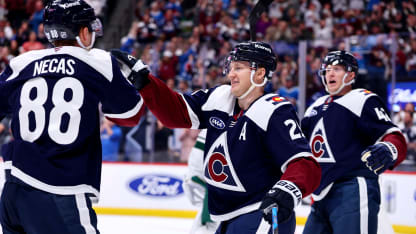 Necas snipes the corner