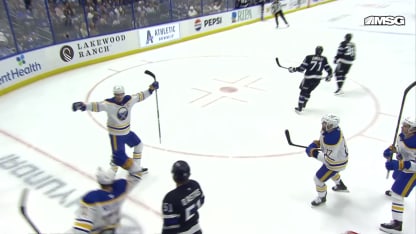 BUF@TBL: Dahlin scores goal against Andrei Vasilevskiy