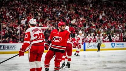 DET@CAR: Gostisbehere scores goal against Cam Talbot