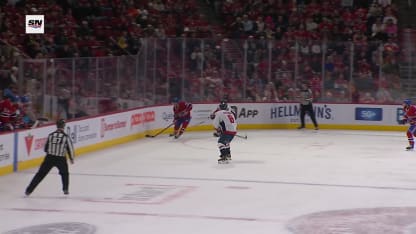 WSH@MTL: Evans scores empty-net goal