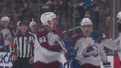 Landeskog drills one-timer