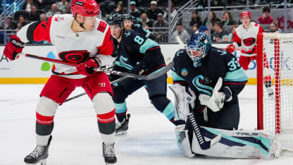 Carolina Hurricanes Seattle Kraken game recap March 2 2026