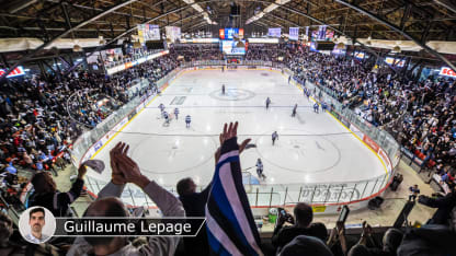 Centre Georges Vezina badge Lepage