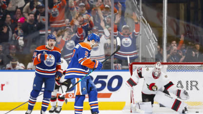 OTT@EDM: Bouchard scores PPG against Linus Ullmark