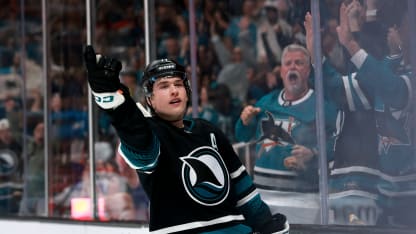 Celebrini puts the Sharks on top