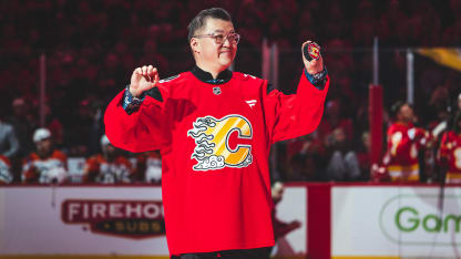 Color of Hockey: Calgary Flames TV Chinese building fanbase