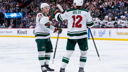 Kaprizov's PPG levels the score