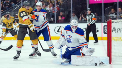 Edmonton Oilers Vegas Golden Knights game recap March 8 2026