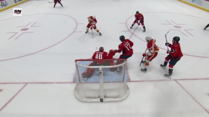 CGY@WSH: Sharangovich scores SHG against Logan Thompson