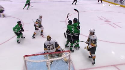 VGK@DAL: Back scores goal against Adin Hill