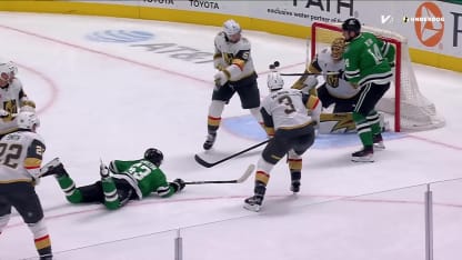 VGK@DAL: Benn scores PPG against Adin Hill