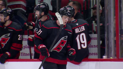 Nikishin converts on the 5-on-3 advantage