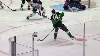 EDM@DAL: Benn scores PPG against Tristan Jarry