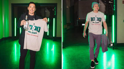 Minnesota Wild wear Jared Spurgeon shirts for 1000th NHL game