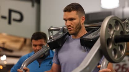 Photo Gallery - Huberdeau Rehabs at Prentiss Hockey Performance