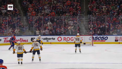 NSH@EDM: Hyman scores empty-net goal