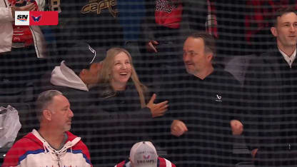 Capitals Cole Hutson parents priceless reaction to 1st NHL goal 