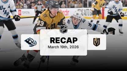 UTA at VGK | Recap