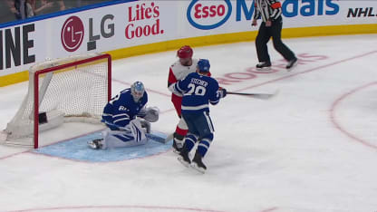 Staal tips one in on the power play