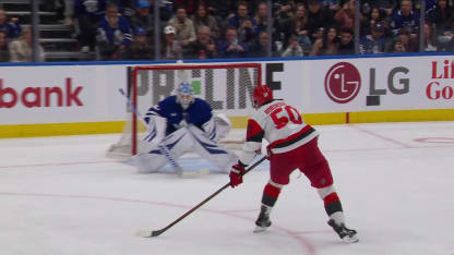 CAR@TOR: Robinson with a Goal vs. Toronto Maple Leafs