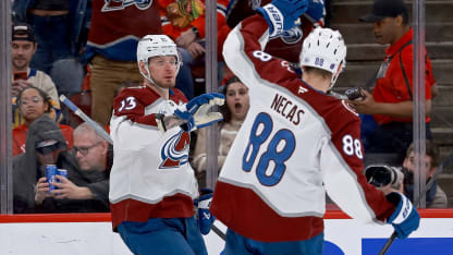 COL@CHI: Nichushkin scores goal against Arvid Soderblom