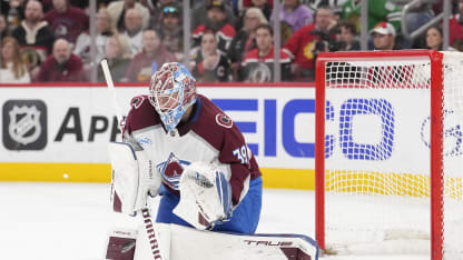 Blackwood robs Levshunov on a breakaway