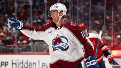 Colorado Avalanche Washington Capitals game recap March 22 2026