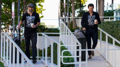 Kraken Larsson 1,000th game shirts