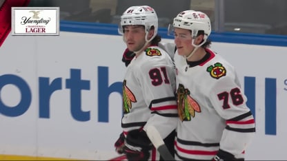 CHI@NYI: Nazar scores goal against Ilya Sorokin