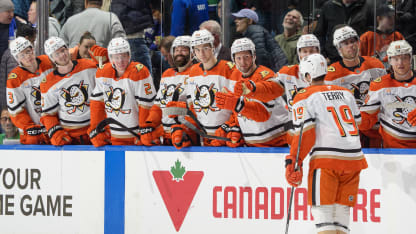 ANA@VAN: Terry scores empty-net goal