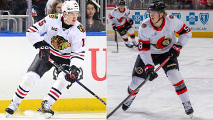 Anton Frondell Carter Yakemchuk  EDGE nhl debuts