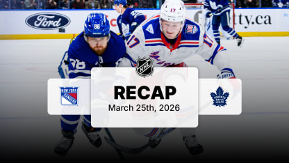 NYR at TOR | Recap